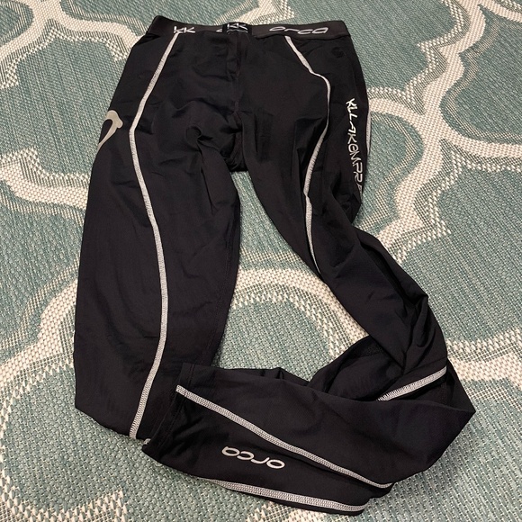 NWOT Black Orca Killa Kompression Elite Exercise Recovery Tights Size 12 Medium - Picture 1 of 4